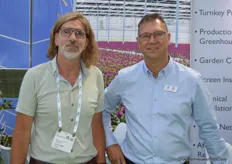 Ron van der Burg (Nobutec) and Ruud den Engelsman (Luiten Greenhouses)